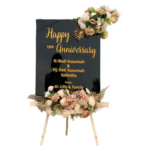 Papan Bunga Akrilik Cikukulu