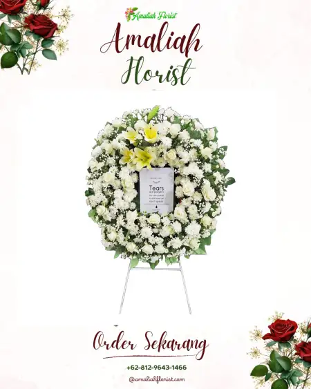 Krans Bunga Duka Cikukulu