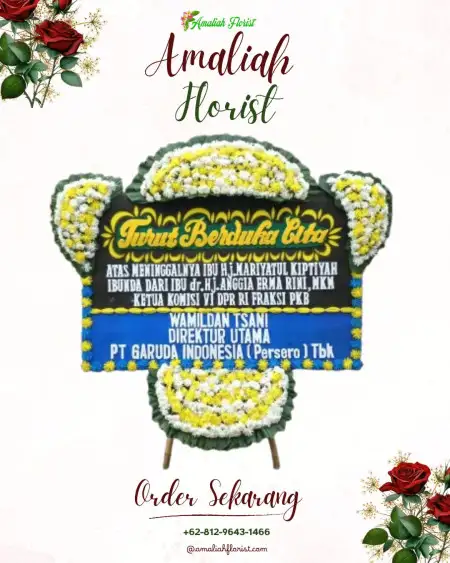 Papan Bunga Duka Cikukulu